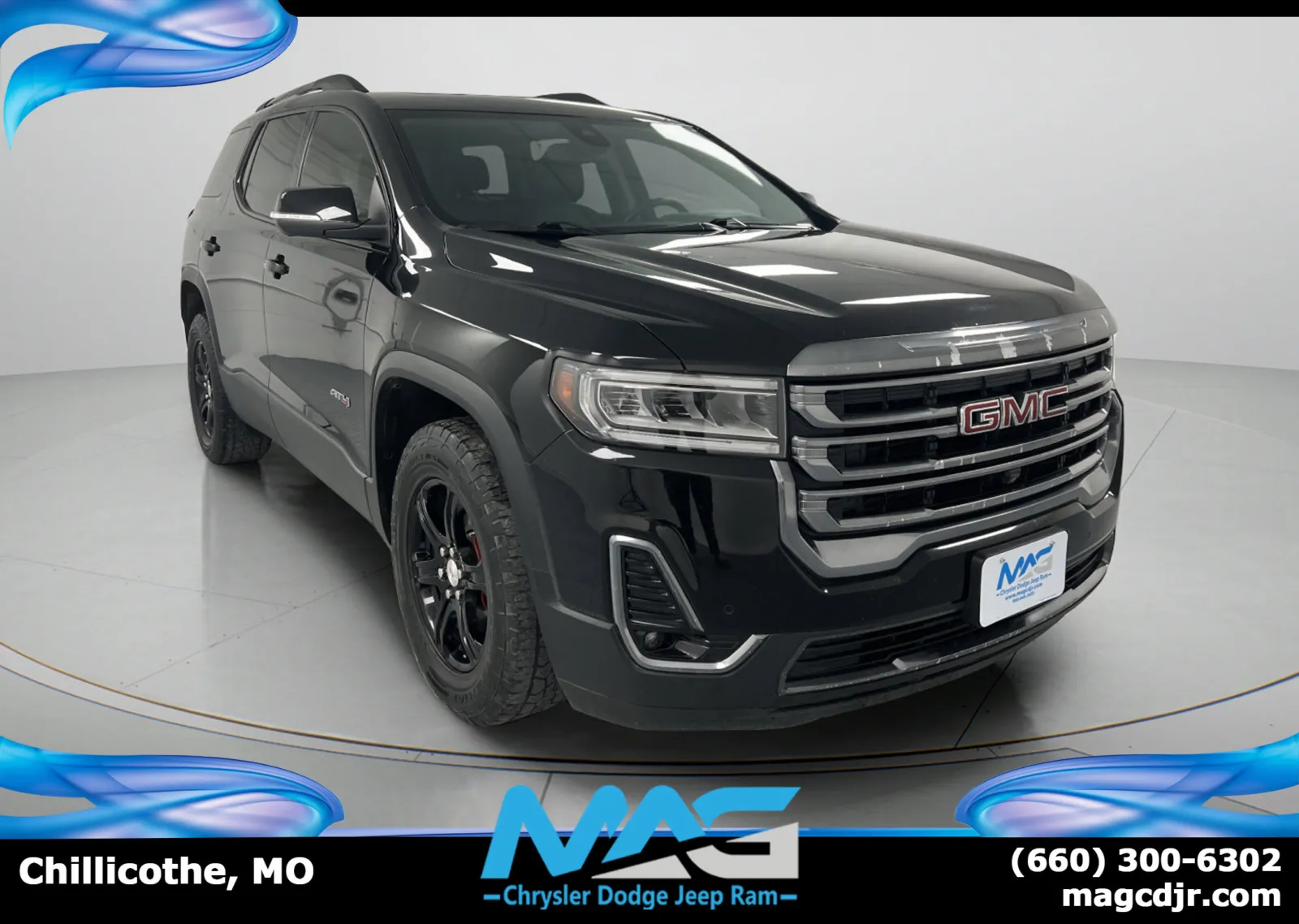 Black 2023 GMC Acadia AT4 for sale in Chillicothe, MO