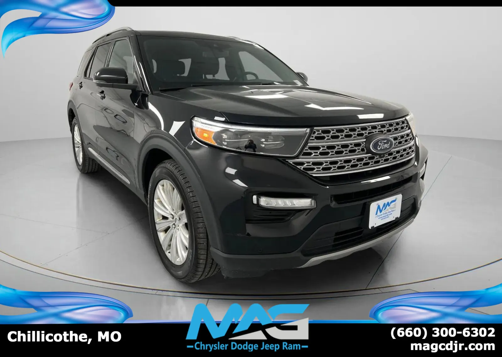 Black 2020 Ford Explorer Limited for sale in Chillicothe, MO