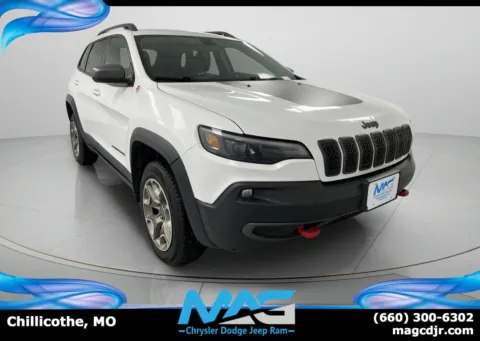 White 2020 Jeep Cherokee Trailhawk for sale in Chillicothe, MO