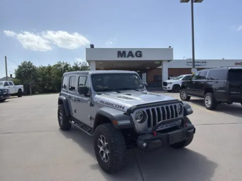 Silver 2021 Jeep Wrangler Unlimited Rubicon for sale in Chillicothe, MO