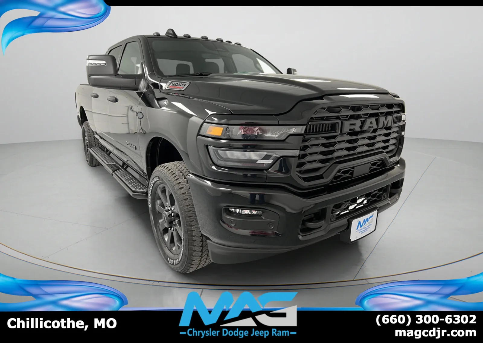 Black 2026 Ram 2500 Big Horn for sale in Chillicothe, MO