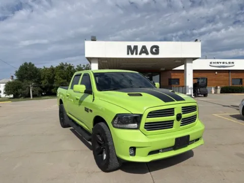 Green 2017 Ram 1500 Sport for sale in Chillicothe, MO
