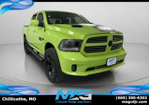 Green 2017 Ram 1500 Sport for sale in Chillicothe, MO