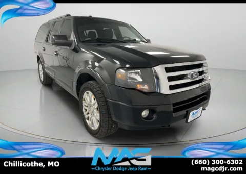 Black 2012 Ford Expedition EL Limited for sale in Chillicothe, MO