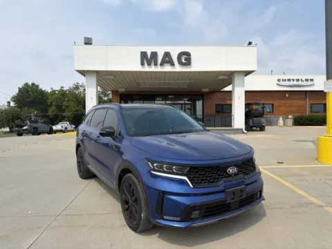 Blue 2021 Kia Sorento SX Prestige for sale in Chillicothe, MO