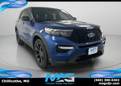Blue 2022 Ford Explorer ST for sale in Chillicothe, MO