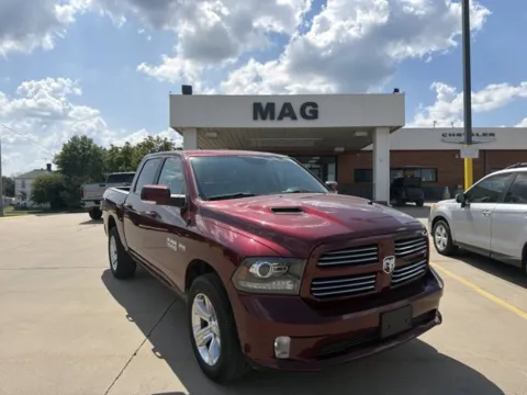 Red 2017 Ram 1500 Sport for sale in Chillicothe, MO