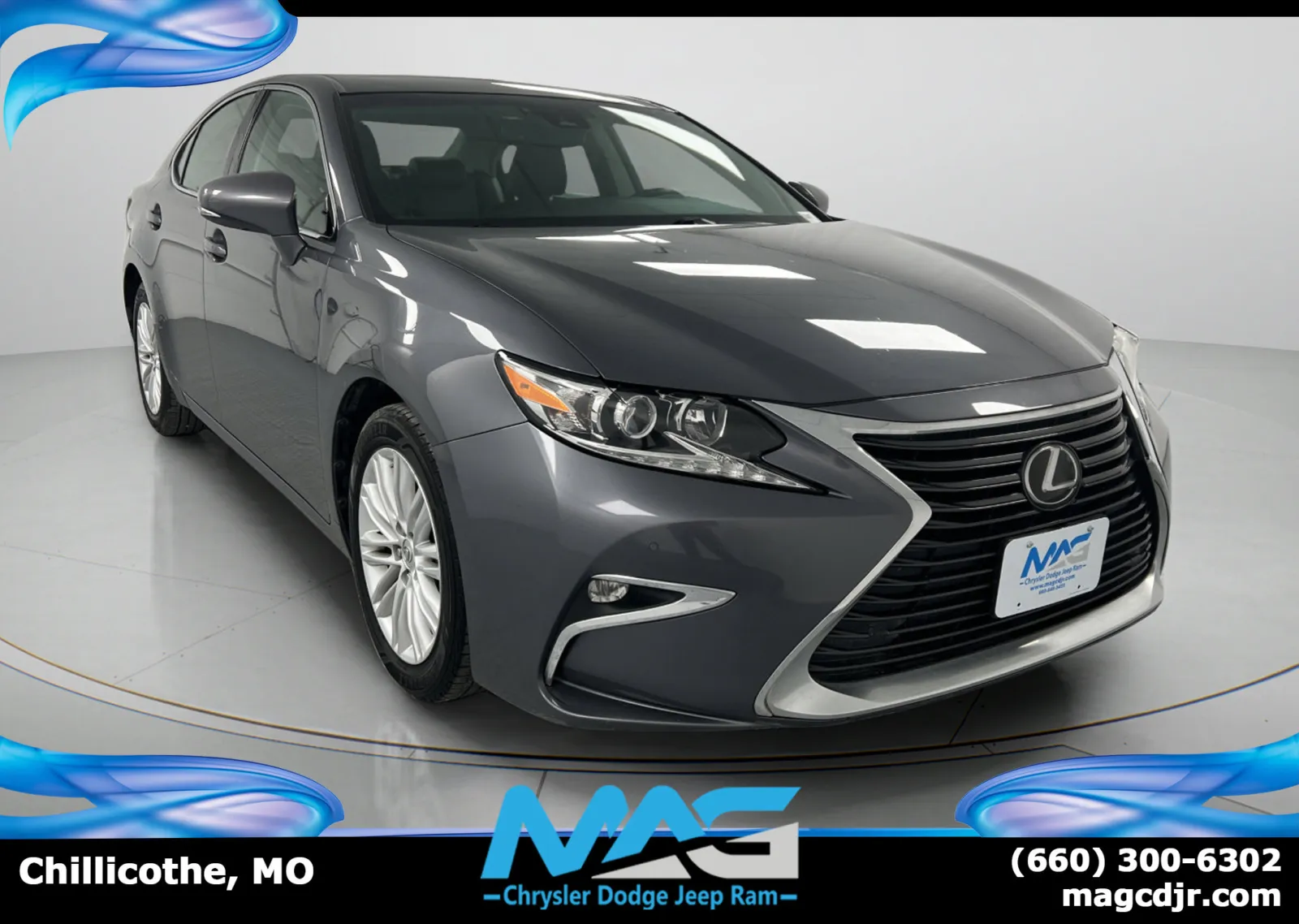 Gray 2017 Lexus ES 350 for sale in Chillicothe, MO