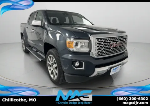 Blue 2019 GMC Canyon 4WD Denali for sale in Chillicothe, MO