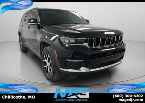 Black 2023 Jeep Grand Cherokee L Limited for sale in Chillicothe, MO