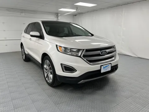 White 2017 Ford Edge Titanium for sale in Chillicothe, MO