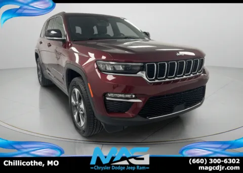 Red 2024 Jeep Grand Cherokee 4xe 4x4 for sale in Chillicothe, MO