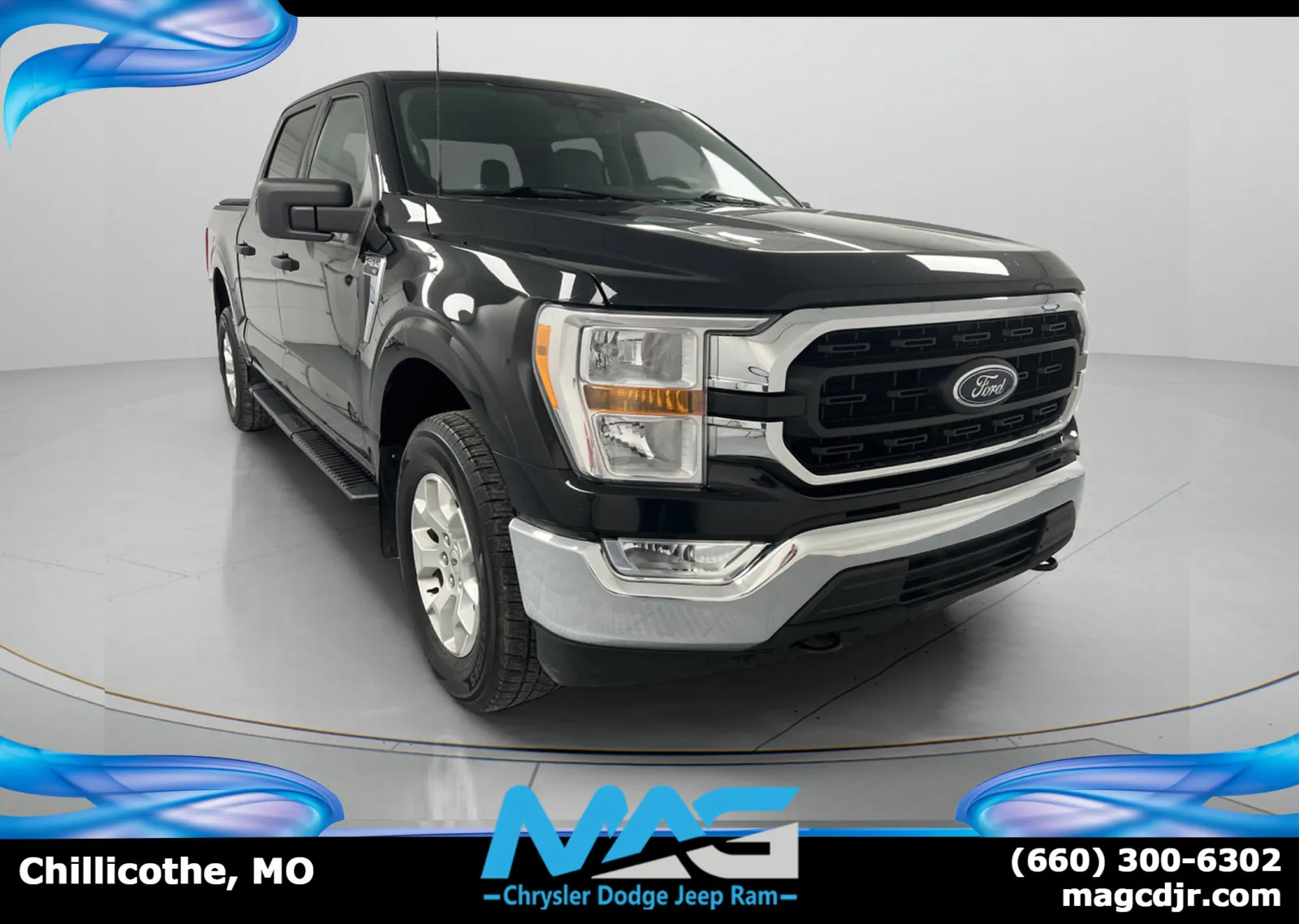 Black 2022 Ford F-150 XLT for sale in Chillicothe, MO