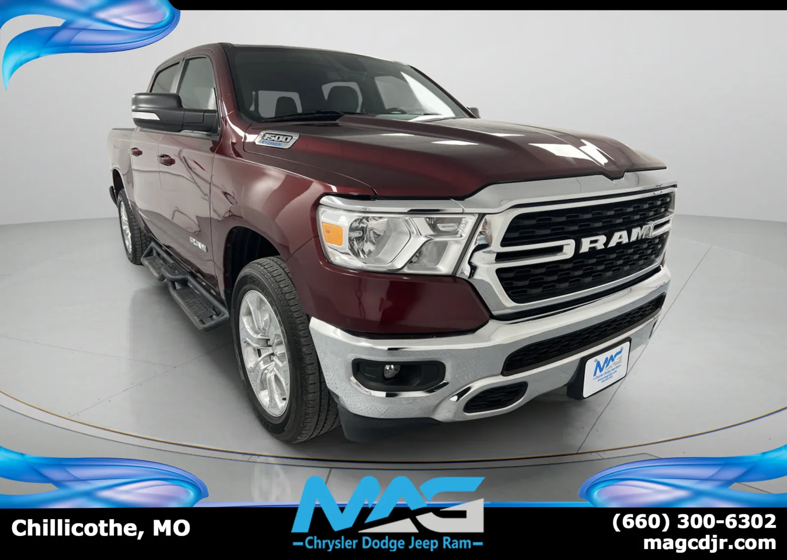 Red 2022 Ram 1500 Big Horn for sale in Chillicothe, MO
