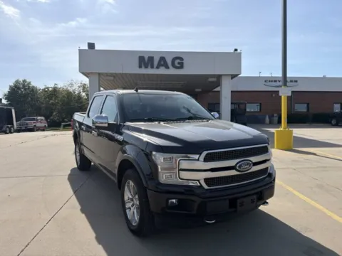 Black 2018 Ford F-150 Platinum for sale in Chillicothe, MO