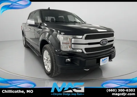 Black 2018 Ford F-150 Platinum for sale in Chillicothe, MO
