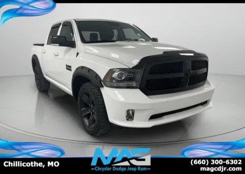 White 2018 Ram 1500 Night for sale in Chillicothe, MO