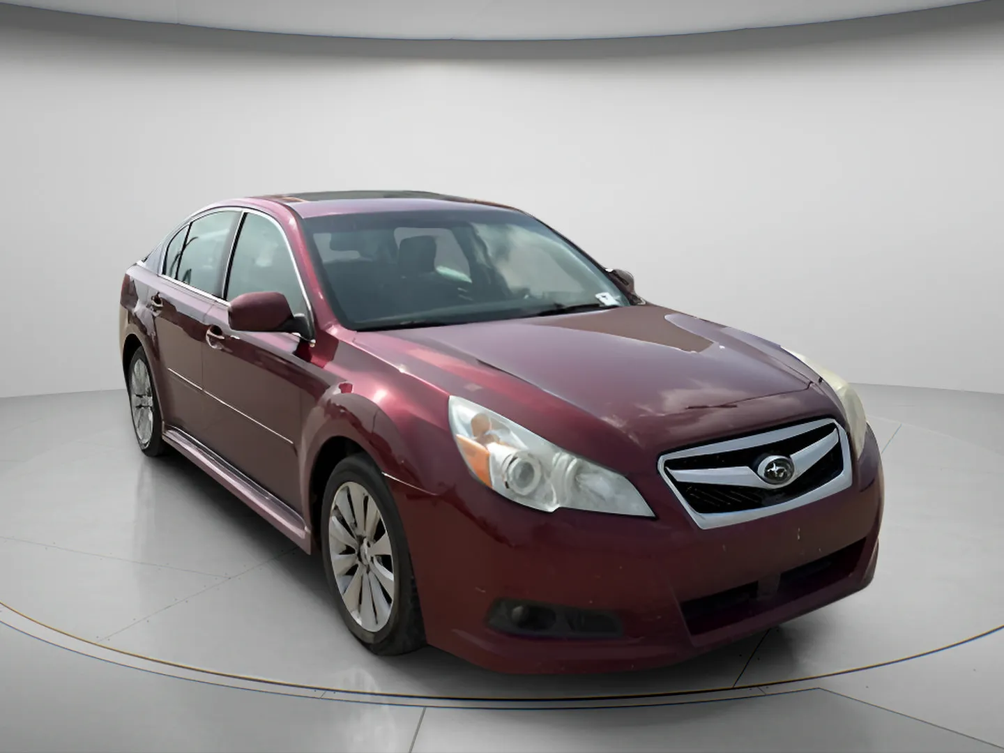 Red 2011 Subaru Legacy 2.5i Ltd Pwr Moon/Navigation for sale in Chillicothe, MO