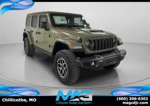 Green 2027 Jeep Wrangler Rubicon for sale in Chillicothe, MO