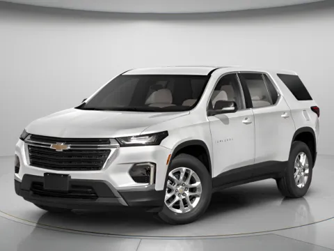 Silver 2023 Chevrolet Traverse LT Cloth for sale in Chillicothe, MO