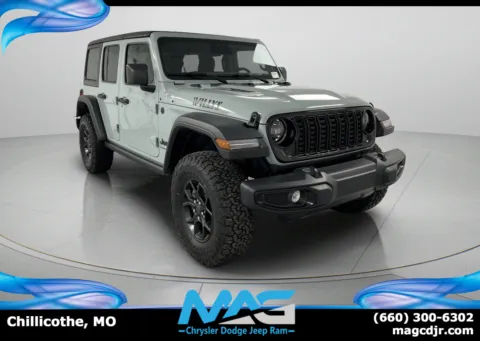 Blue 2027 Jeep Wrangler Willys for sale in Chillicothe, MO