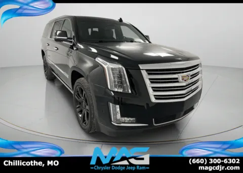 Black 2017 Cadillac Escalade ESV Platinum for sale in Chillicothe, MO