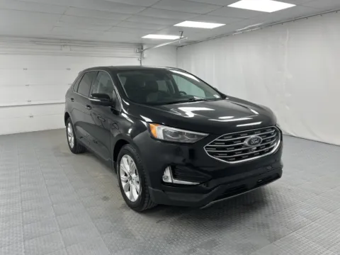 Black 2022 Ford Edge Titanium for sale in Chillicothe, MO