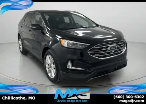 Black 2022 Ford Edge Titanium for sale in Chillicothe, MO