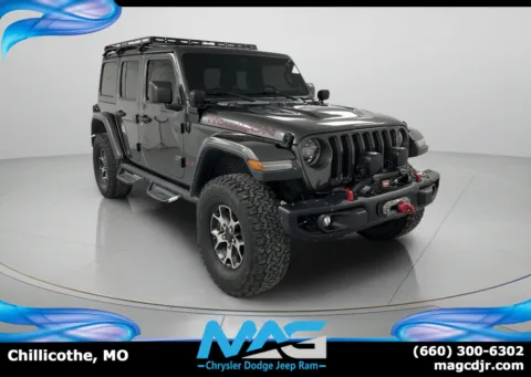 Gray 2018 Jeep Wrangler Unlimited Rubicon for sale in Chillicothe, MO