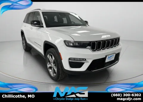 White 2023 Jeep Grand Cherokee Limited for sale in Chillicothe, MO