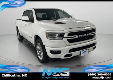 White 2021 Ram 1500 Laramie for sale in Chillicothe, MO