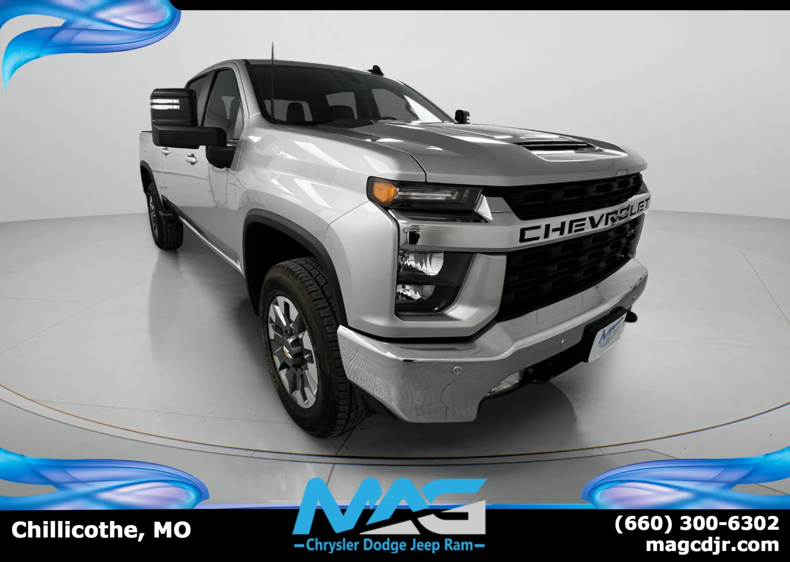 Silver 2023 Chevrolet Silverado 2500 HD LT for sale in Chillicothe, MO