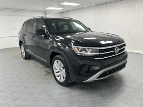 Black 2021 Volkswagen Atlas 3.6L V6 SEL for sale in Chillicothe, MO
