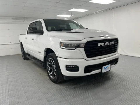 White 2025 Ram 1500 Laramie for sale in Chillicothe, MO