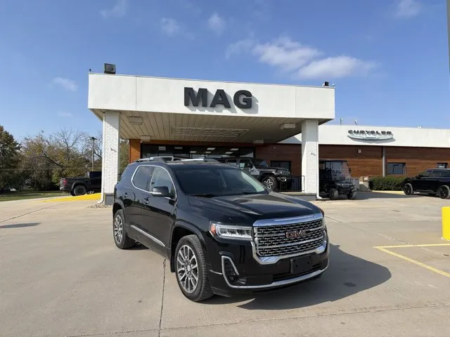 Black 2021 GMC Acadia Denali for sale in Chillicothe, MO