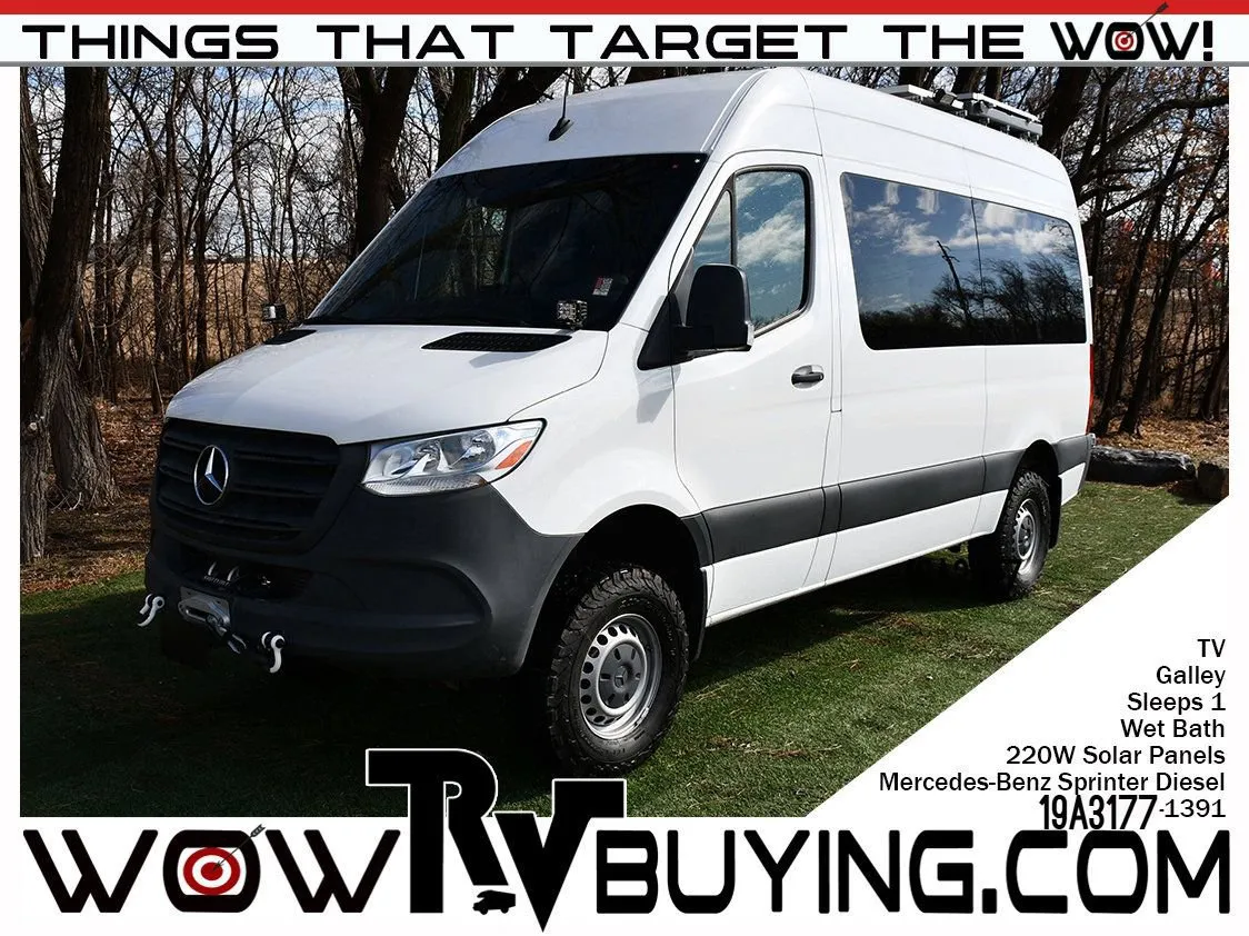White 2019 Mercedes-Benz Sprinter Crew Van 2500 for sale in Chillicothe, MO