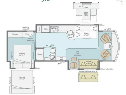 More photos of 2011 Itasca Sunova 33C at MAG CDJR, MO
