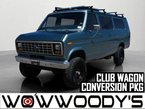 Blue 1988 Ford E-350 Super Club Wagon XL for sale in Chillicothe, MO