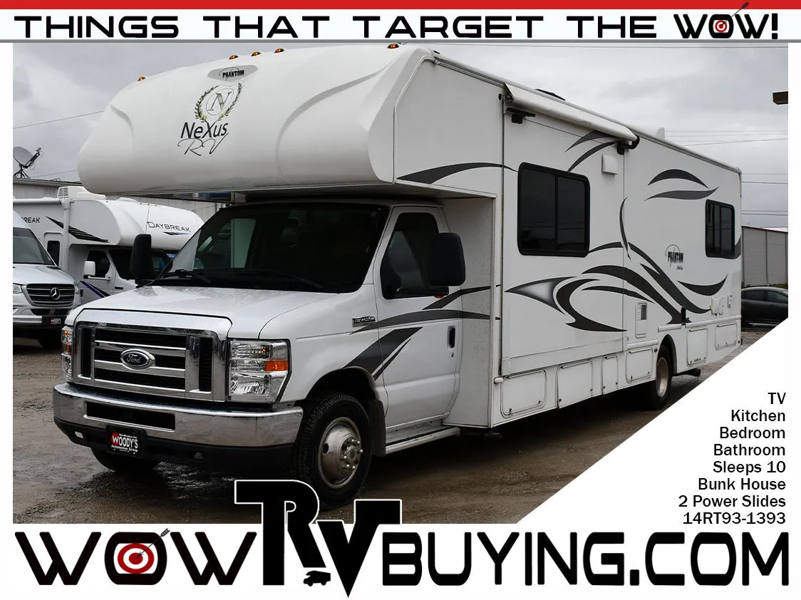 White 2014 Nexus Phantom 32P for sale in Chillicothe, MO