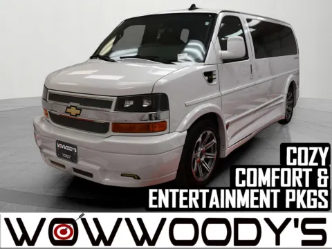White 2016 Chevrolet Express Conversion Van Explorer Limited SE for sale in Chillicothe, MO