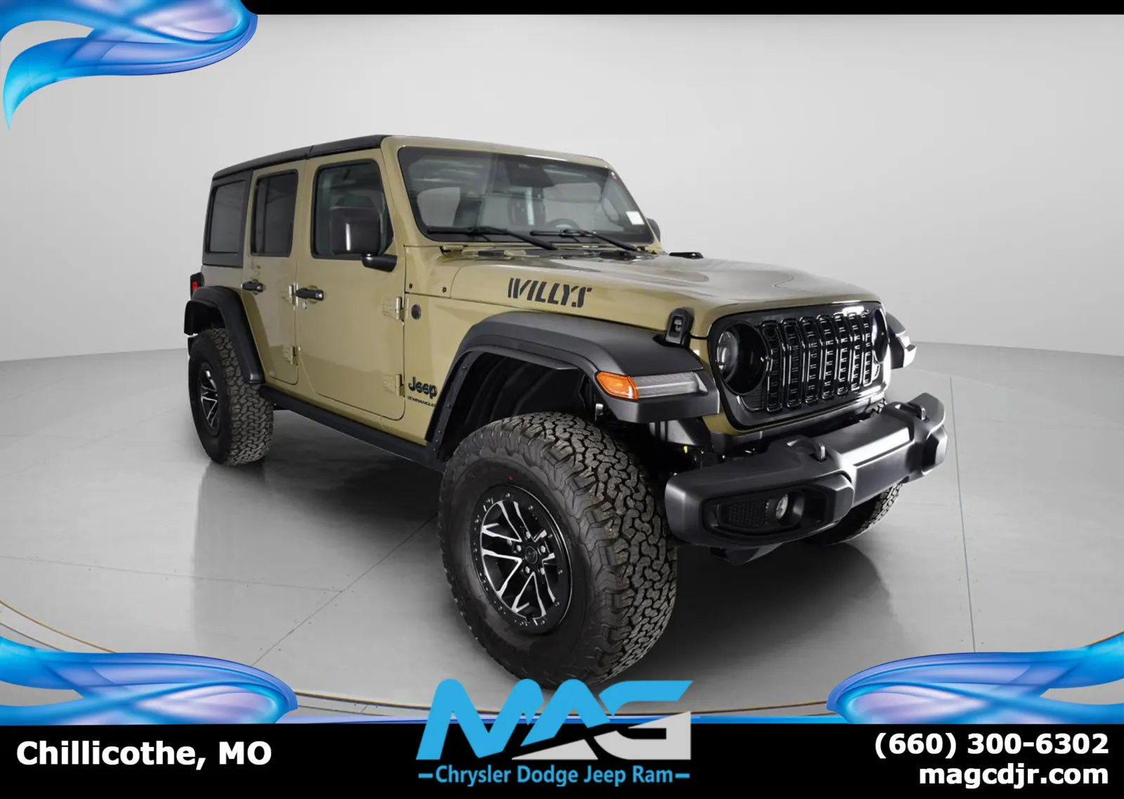 Unknown 2026 Jeep Wrangler Willys for sale in Chillicothe, MO