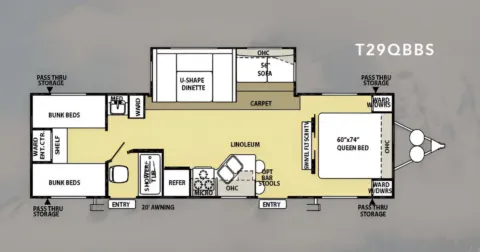 More photos of 2010 Forest River Salem 29QBBS at MAG CDJR, MO