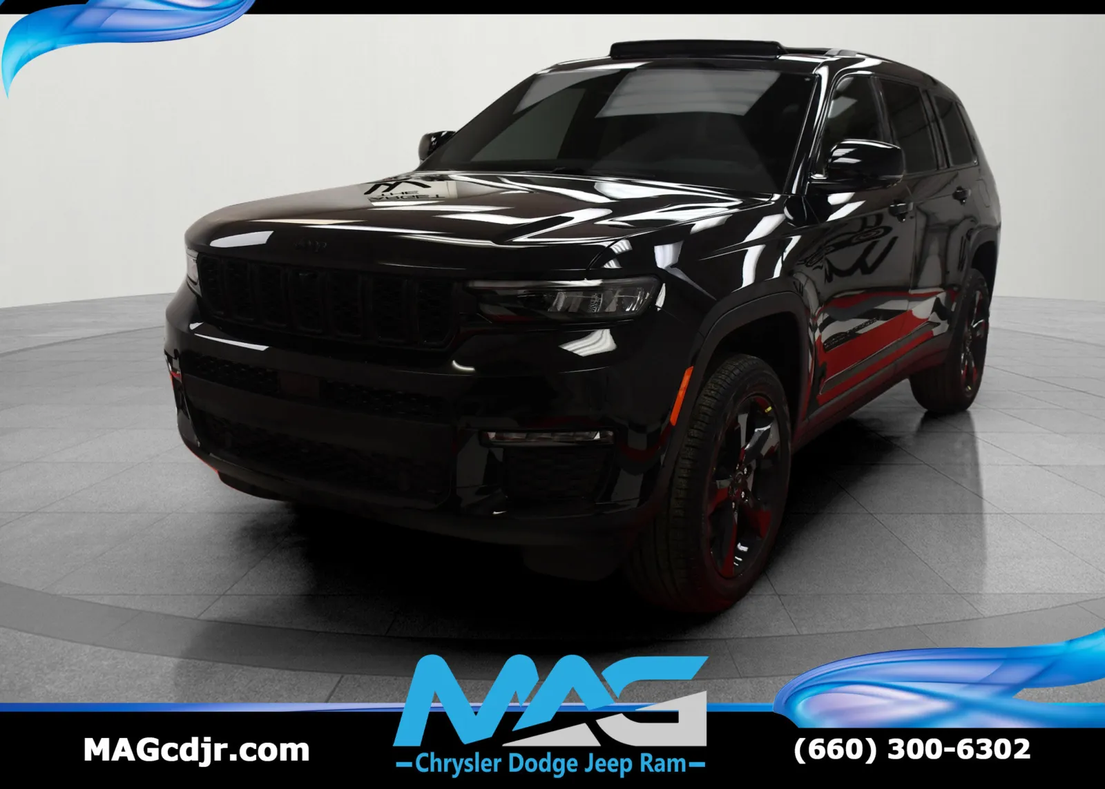 Black 2025 Jeep Grand Cherokee L Limited for sale in Chillicothe, MO