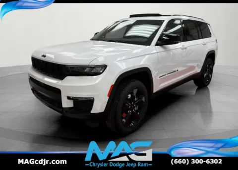 White 2025 Jeep Grand Cherokee L Limited for sale in Chillicothe, MO