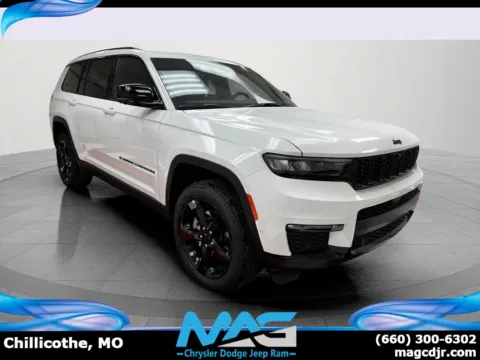 White 2025 Jeep Grand Cherokee L Limited for sale in Chillicothe, MO