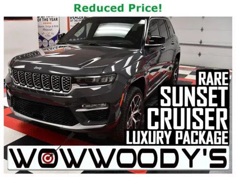 Gray 2022 Jeep Grand Cherokee 4xe Summit Reserve for sale in Chillicothe, MO