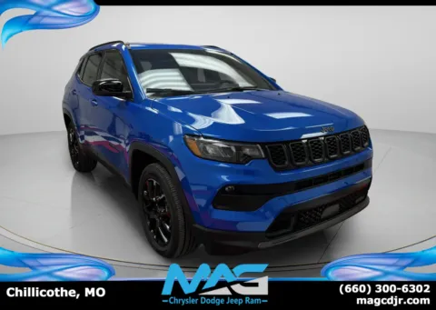 Blue 2026 Jeep Compass Latitude for sale in Chillicothe, MO