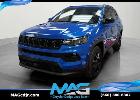 Blue 2026 Jeep Compass Latitude for sale in Chillicothe, MO