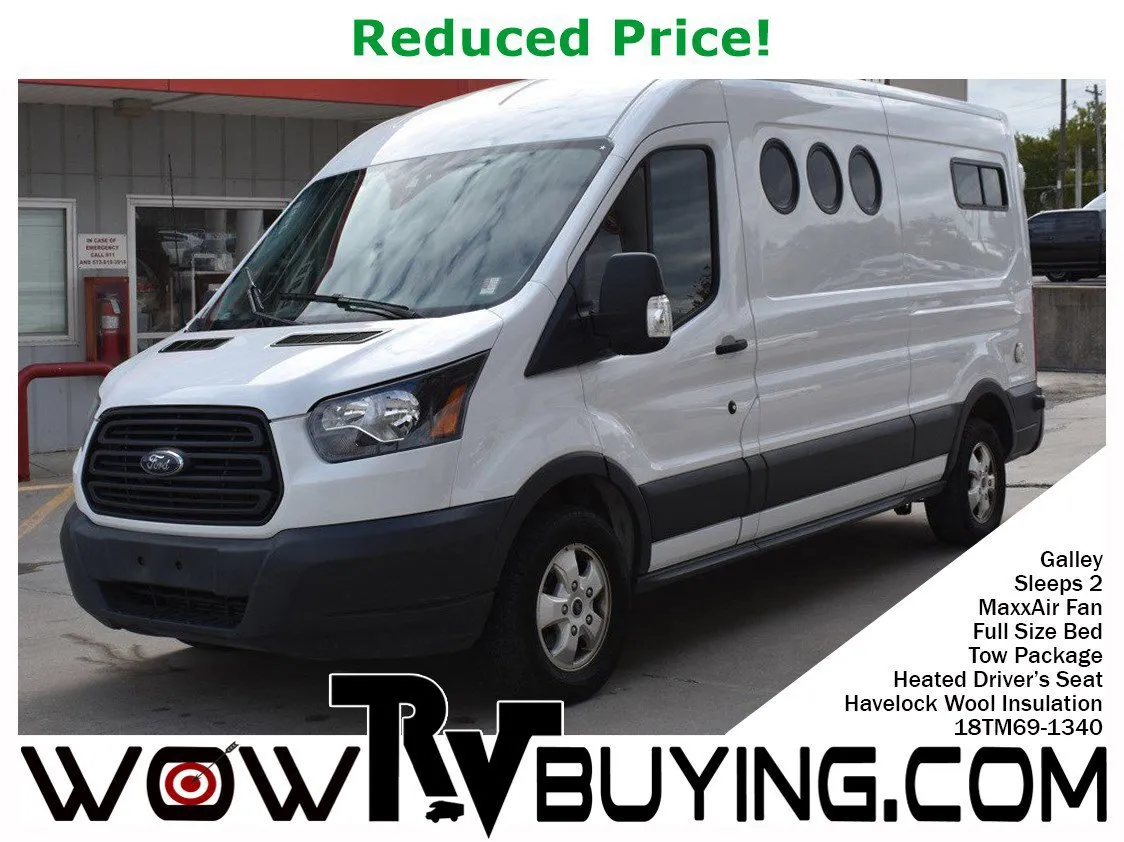 White 2018 Ford Transit Conversion Van 250 for sale in Chillicothe, MO