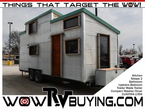 Silver 2021 Trailer Made Tiny House for sale in Chillicothe, MO